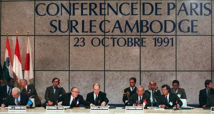 The Paris Conference on Cambodia